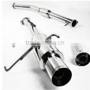 CATBACK EXHAUST for NISSAN 200SX S14A S14 DUAL TWIN STAINLESS STEEL JAPSPEED SYSTEM