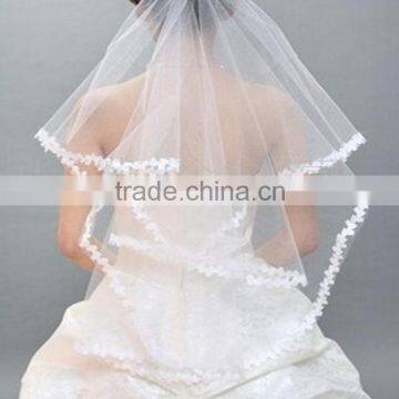 Beautiful White Wedding Crown Veil Wedding Accessory Wholesale photo-3