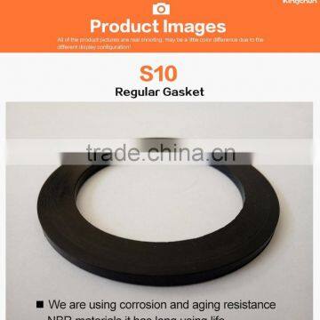 Sanitary Wholesale Bathroom Sink Accessories Gasket Silicone Water Seal Steel Ring(S10)