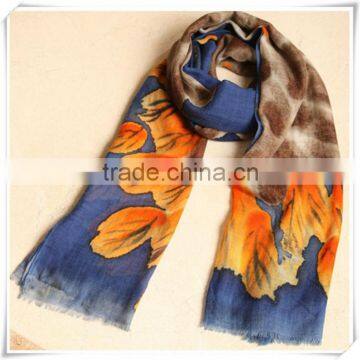 western style women cashmere silk scarf