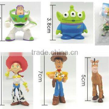 Cartoon Character Rubber Keychain Rubber Soft PVC Keychain Human Character