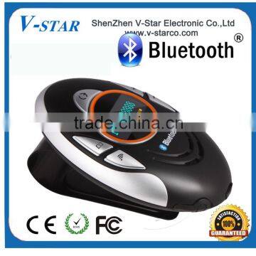 Hands Free Bluetooth Car Kit with Caller ID Display, Aux Bluetooth Car Kit