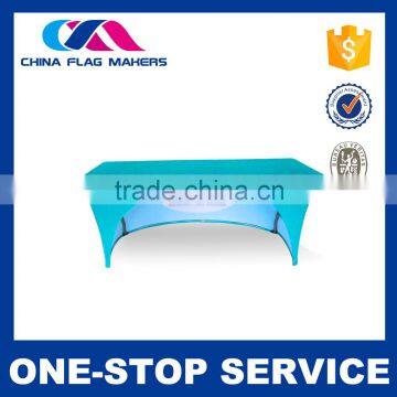 Customizable Fireproof 100% Polyester High Standard Table Cover Tablecloth photo-2