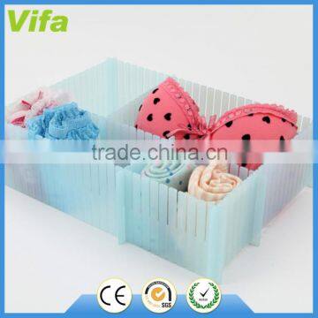 High Quality Sock Tie Drawer Closet Divider Storage Organizer Box photo-3