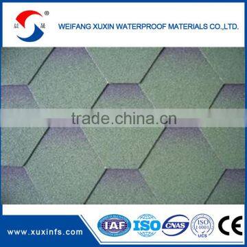 Cheap building material low cost asphalt roof tile