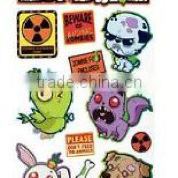 Promotion Party Supply / Halloween Transparent Pvc Stickers photo-5