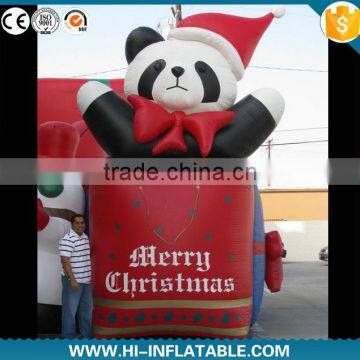 2015 New inflatable bear cartoon,inflatable Christmas bear,inflatable christmas polar bear