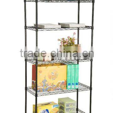 5 level wire display shelving