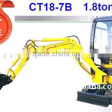 1.8ton mini excavator for sale with Japan Yanmar engine,adjustable tracks