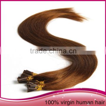 2015 Fashion Top Quality Pre-bonded Hair Extension Peru Human I-tip Hair Extension