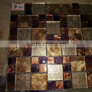 Plastic Mosaic Electroplate Metal Mosaic Ceramic and Porcelain tile