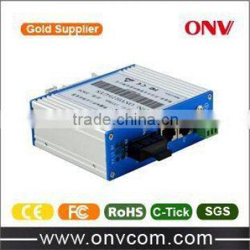 ShenZhen ONV Technologies Company 10/100M Single Mode Dual Fiber Industrial fiber optic to rj45 media converter