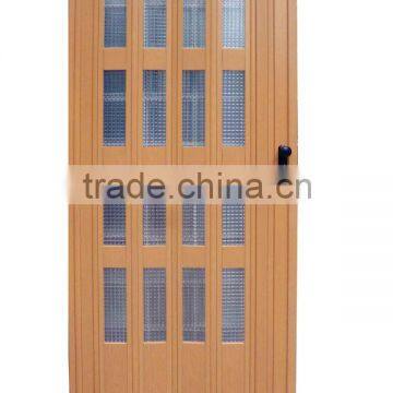 High Quality Bathroom interior pvc accordion door 2015 new design