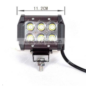 3W 4 inch Off Road led mini lightbar with Spot/Flood Combo Beam -18w