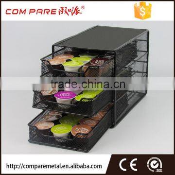 Black 3 layers dolce gusto capsule drawer