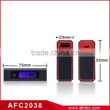 Quick Output 2.1A LED Screen 5600mAh Long Lasting Super Strong Capacity Mobile Energy Power Bank photo-6