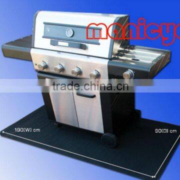 PVC/ Polyester Hooded BBQ Grill Mat