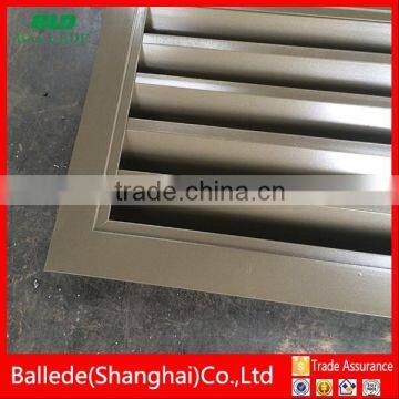 prefabricated easy install interior industrial louver