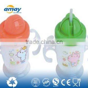 plastic straw baby cups