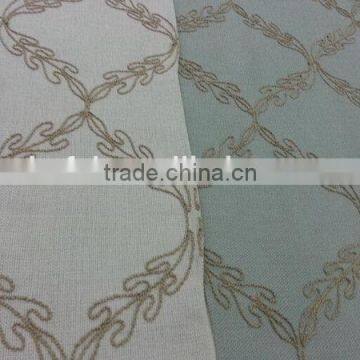 High quality useful ready made embroidery curtain