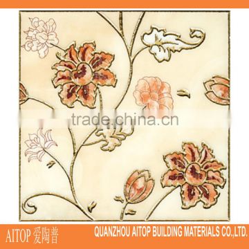 china polish golden decorative 3d wall and floor tile