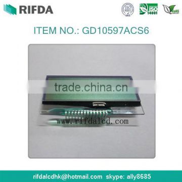 STN type cog lcd display glass