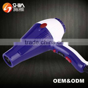 New 2 speed professional salon blow dryer 2300w gas powered purple white accelerator hair dryer SY-6802