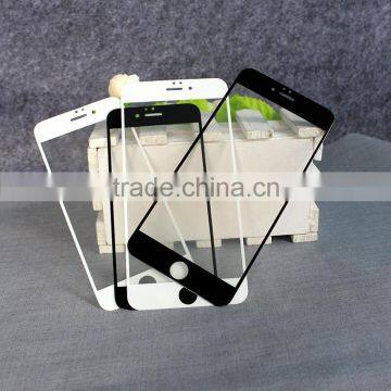 For iphone6 plus silk printing 9H tempered glass screen protector