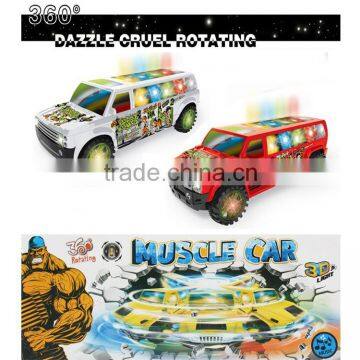 Funny Rapid Rotating Mini Children Electronic Toy Car photo-2