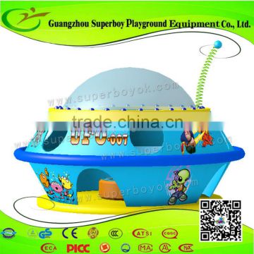 150 cm Height UFO Revolving Playground Indoor Electronic Toys 1411-27a