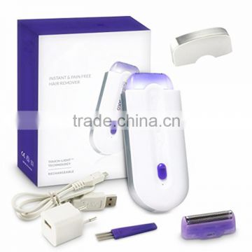 Hot 2016 remover hair fast Rechargeable battery epilator electric hair threading machine