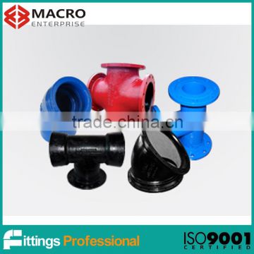 China ductile iron pipe fittings