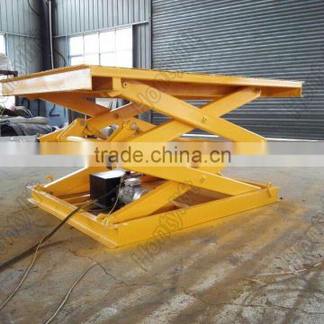 Stationary In Floor Hydraulic Lift/fixed Scissor Lift Platform