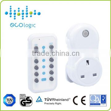 Wireless super home automation remote control switch socket plug for home usage to save the energy protect the enviroment                        
                                                Quality Choice