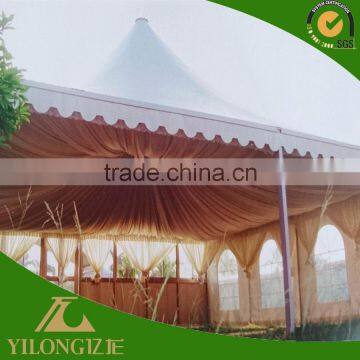 Long lifespan polyester PVC coated fabric for tent