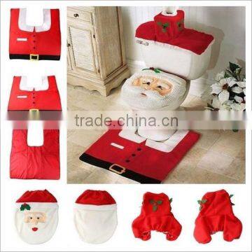 2015 New Product Christmas Toilet Set Christmas decoration