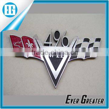 Custom chrome badge nameplate car logo