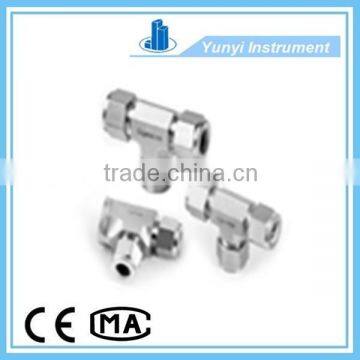 high quality factory price stainless steel y tee pipe fitting