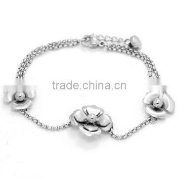 2016 stainless steel bracelet fas Sun Flower Bracelet Friendship Gifts For Girl New Year Gift Simple Design