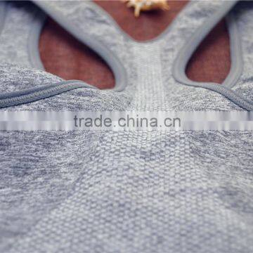 Hot Girl Sport Bra Yoga Crop Tops Seamless Underwear for Women photo-3