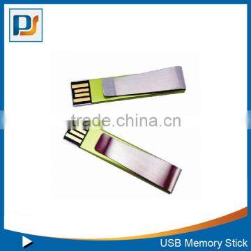 Metal clip USB flash disk with black UDP chips high quality