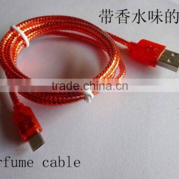 Sync charge perfume micro cable