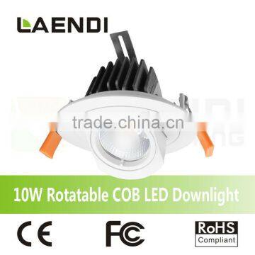 home lighting cob led down light 10watt ratatable lights