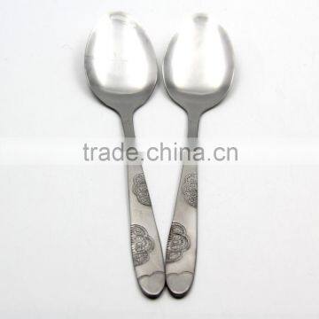 LBY High Quality Stainless Steel Serving Spoon in Restaurant Cutlery photo-4