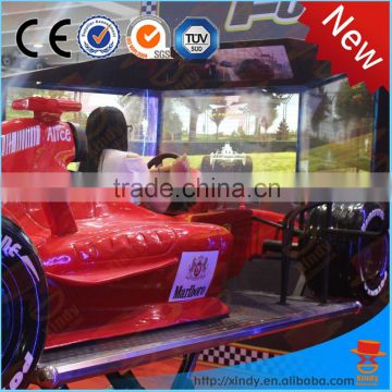 F1 car driving simulator with high quality, game machine in motion, driving simulator price