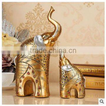 2016 Custom Made Souvenir Wholesales Decorative Resin Elephant Statues photo-3