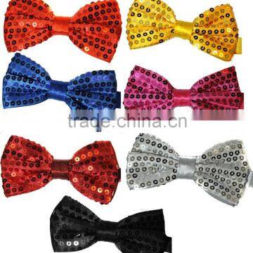 Shine sequin bow tie for party