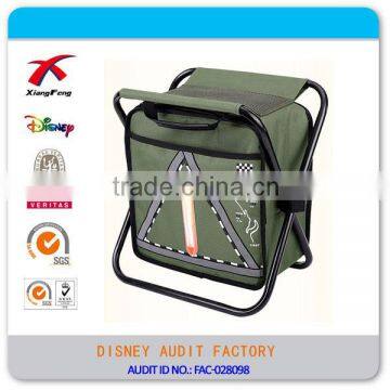 18L Capacity Insulated Cooler Backpack with Folading Chair