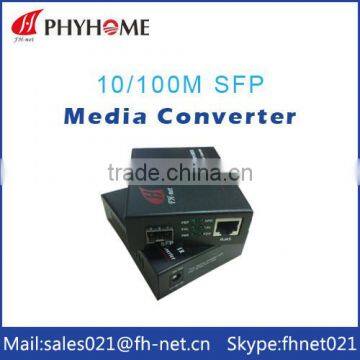 10/100M Media converter SFP Slot Media Converter optical media converter