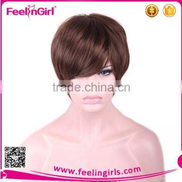 Wholesale Cheap Human Hair Full Half Lace Blonde Wig photo-2